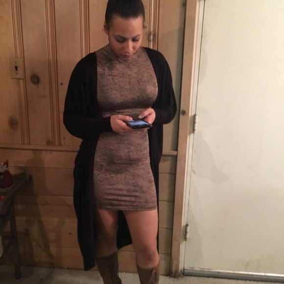 Copper Fashion Nova Dress Medium - Picture 7 of 7